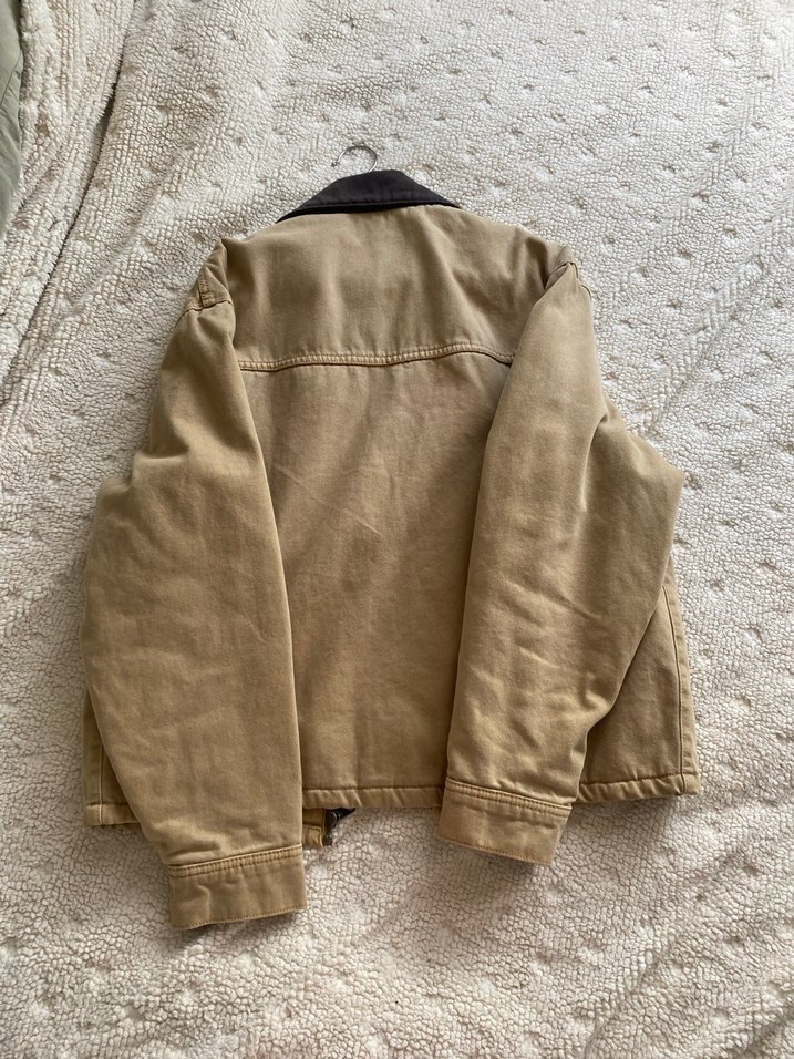Bej Erkek Yaka detaylı Ceket - Görsel 3