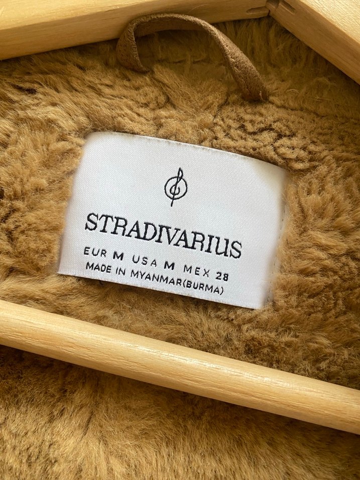 Kahverengi Süet Kürklü Kadın Ceket - Görsel 2