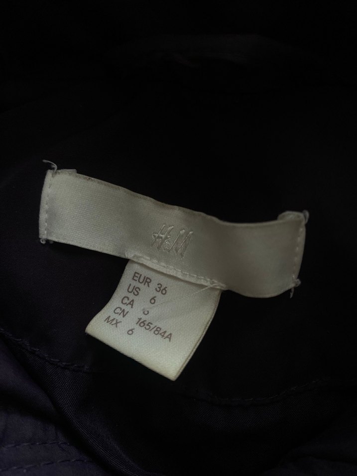 Mor Kapüşonlu Kadın Kışlık Mont - Görsel 3