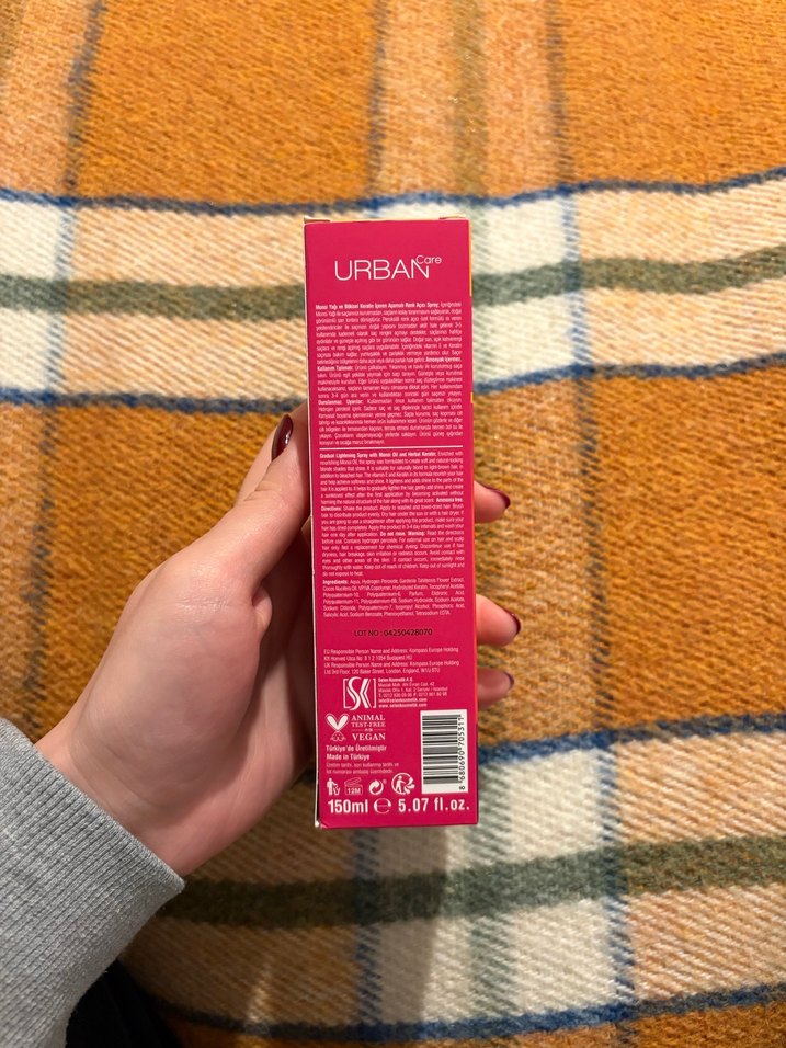 Urban Care Summer Glow Saç Açıcı Sprey - Görsel 3
