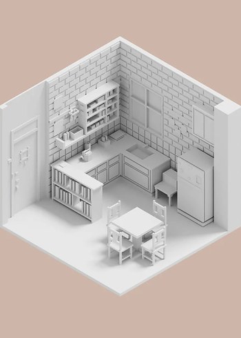 FRİENDS KİTCHEN DİORAMASI - Görsel 2