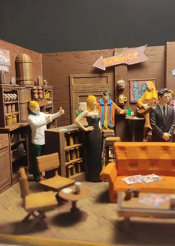 FRİENDS MİNYATÜR DİORAMA - Görsel 6