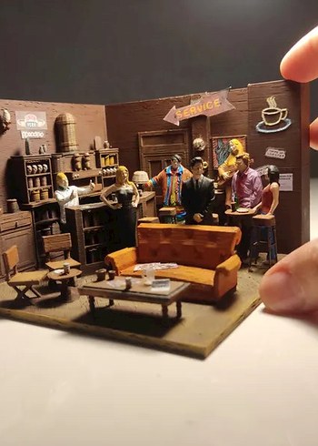 FRİENDS MİNYATÜR DİORAMA - Görsel 5