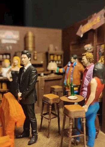 FRİENDS MİNYATÜR DİORAMA - Görsel 10