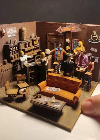 FRİENDS MİNYATÜR DİORAMA - Görsel 2