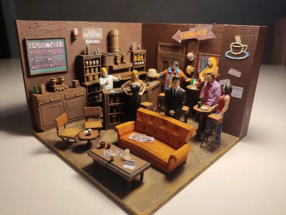 FRİENDS MİNYATÜR DİORAMA - Görsel 4