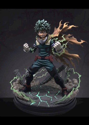 BAKUGO MİDORİYA ONE PUNCH FİGÜRLER - Görsel 2