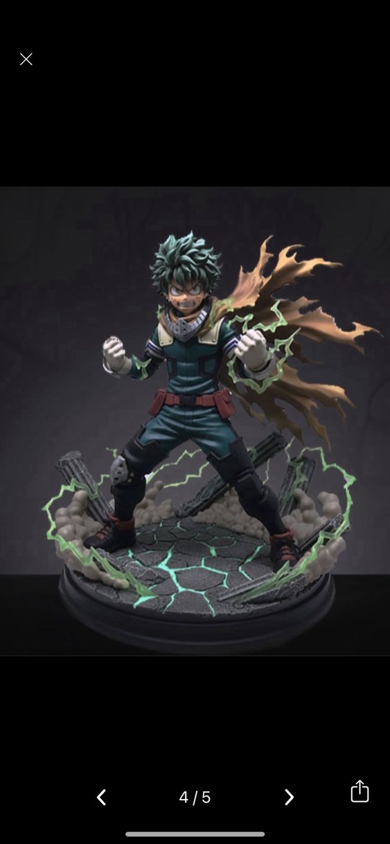 BAKUGO MİDORİYA ONE PUNCH FİGÜRLER - Görsel 2