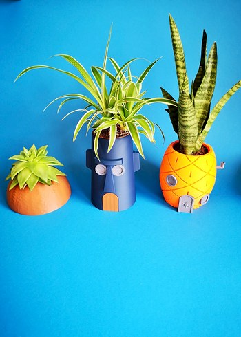 SüngerBob Saksıları - Görsel 2