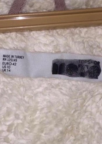 xl Beden Pembe Midi Kadın Ceket Kürklü Yaka
