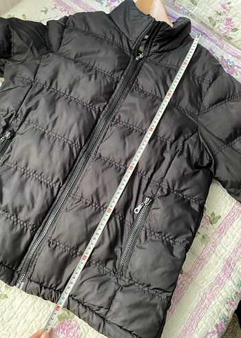 l Beden siyah Renk Slazenger Fermuarlı Kışlık Mont