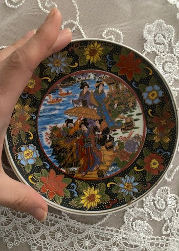 Çin işi süs tabak - Görsel 2