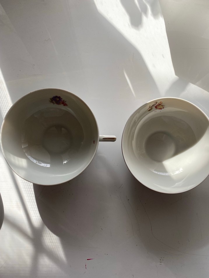 Çekoslovakya Porselen Fincanlar - Görsel 2