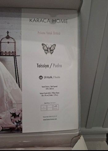 Karaca Taissiya Private yatak örtüsü - Görsel 2