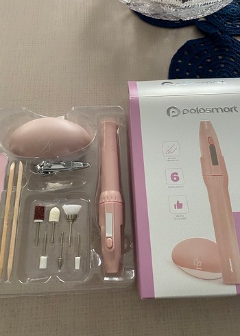 Polosmart PBS505 Pastel Pembe Manikür Pedikür Seti - Görsel 2
