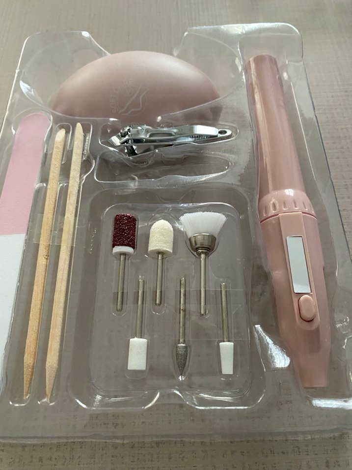 Polosmart PBS505 Pastel Pembe Manikür Pedikür Seti - Görsel 4