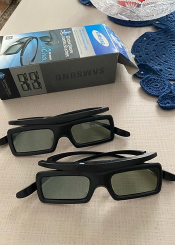 Samsung 2'li Pilli Gözlük Seti Siyah - Görsel 6