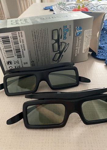 Samsung 2'li Pilli Gözlük Seti Siyah - Görsel 4