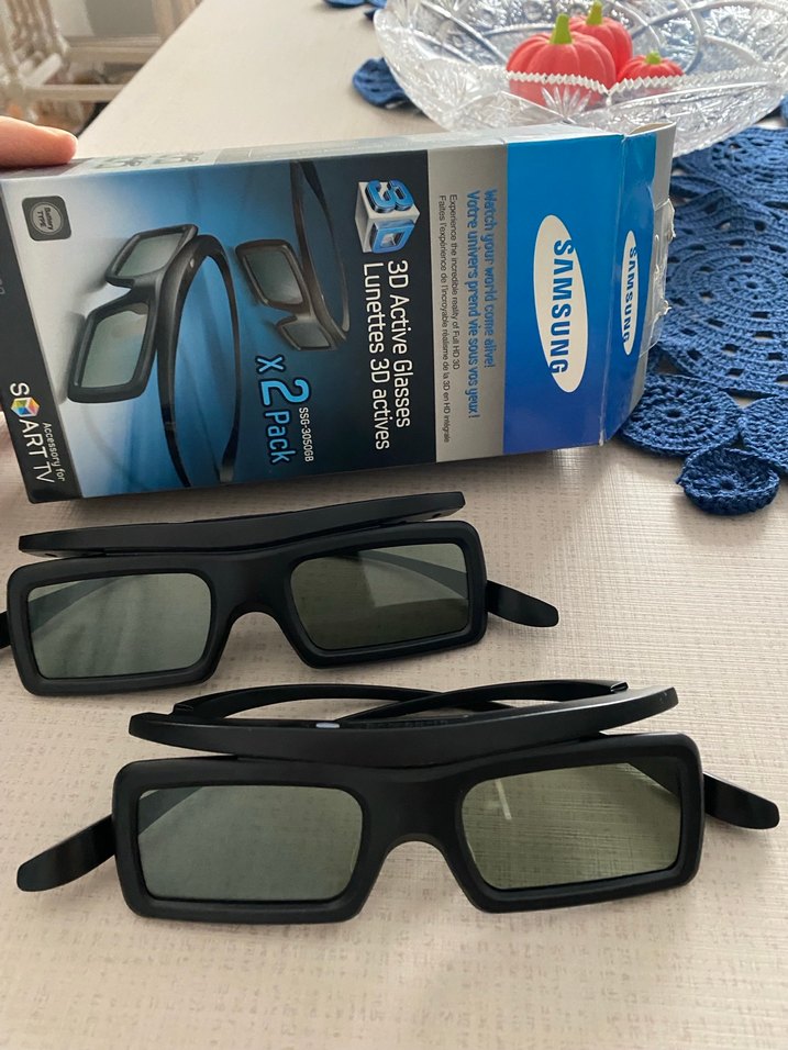 Samsung 2'li Pilli Gözlük Seti Siyah - Görsel 5