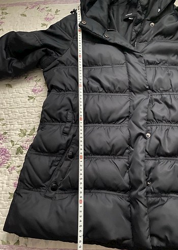 MANGO Kaz tüylü Mont - Görsel 6