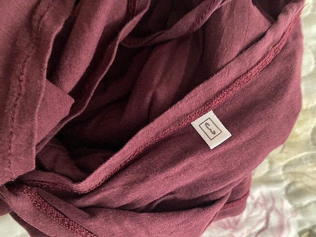 38 Beden bordo Renk Siyah-Bordo pareo