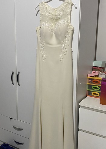 Dantel Detaylı abiye - Görsel 2