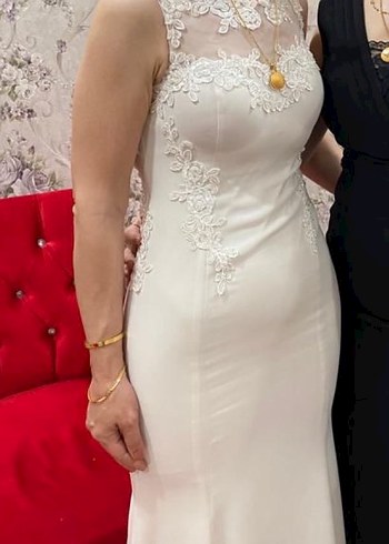 Dantel Detaylı abiye - Görsel 6