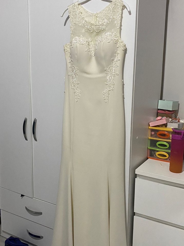 Dantel Detaylı abiye - Görsel 2