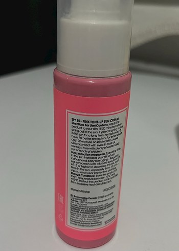 Maru Derm SPF50+ Pembe Güneş Kremi ve Temizleyici Yağ ikili - Görsel 3