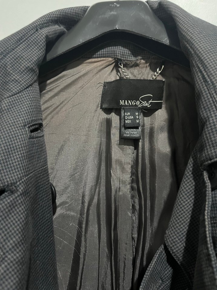 mango midi trençkot - Görsel 4