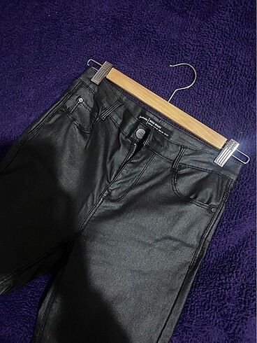 36 Beden stradivarius siyah skinny yüksek bel pantolon