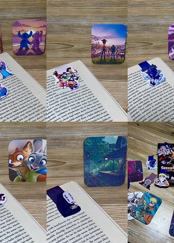 Mıknatıslı kitap ayraçları( 34 ürün var kaydırın) - Görsel 11