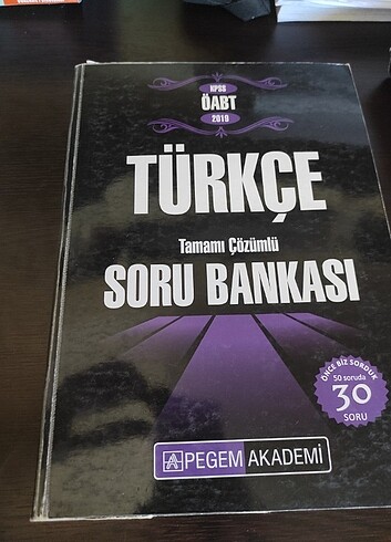 Türkçe ÖABT soru bankası 
