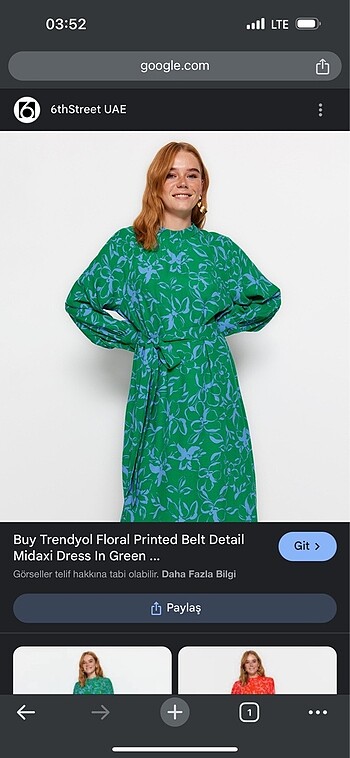 Trendyol & Milla Trendyol Modest Tesettür Elbise