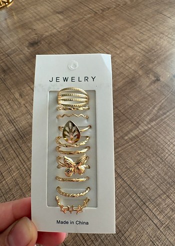 Altın Renkli Bohem Kadın Takı Seti - Görsel 2