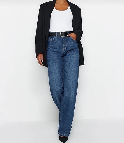 36 Beden Wide Leg Jeans