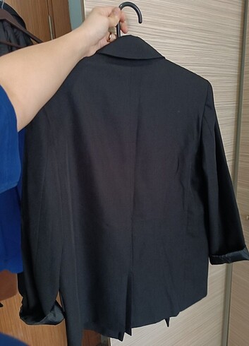 36 Beden siyah Renk Kadın siyah blazer ceker