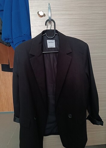 Bershka Kadın siyah blazer ceker