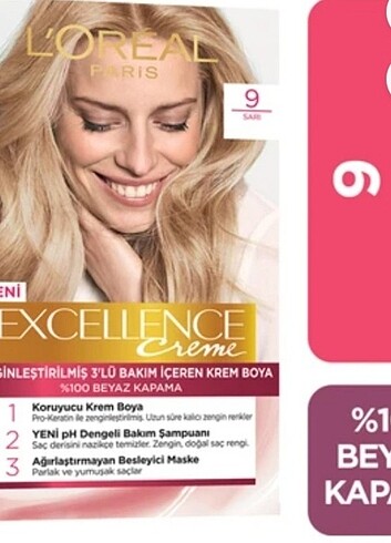 Loreal parası 9.0 sarı