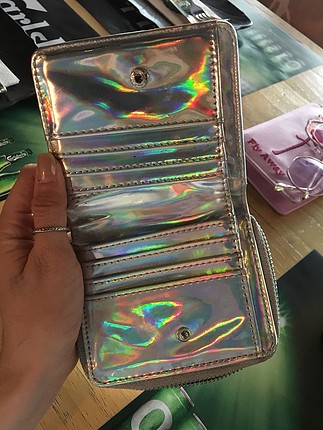 s Beden çeşitli Renk Hologramlı cüzdan