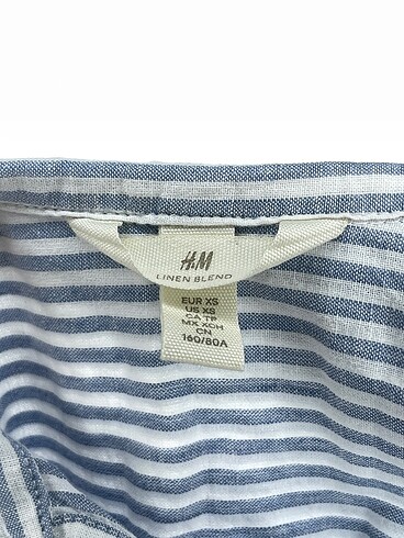 xs Beden mavi Renk H&M Gömlek %70 İndirimli.