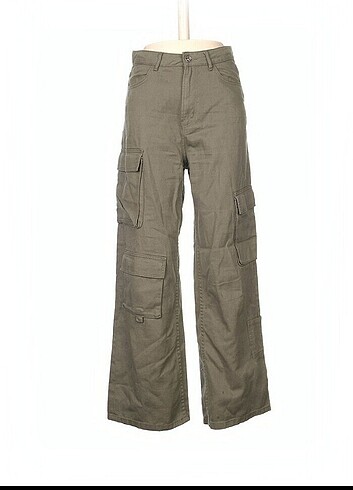 H&m pamuklu kargo pantolon