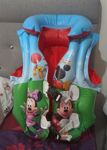 Renkli Mickey Mouse Çocuk Can Yeleği