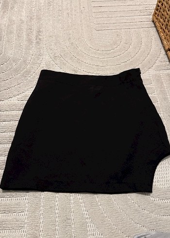 s Beden Siyah Baskılı Kadın Spor Kumaş Pantolon