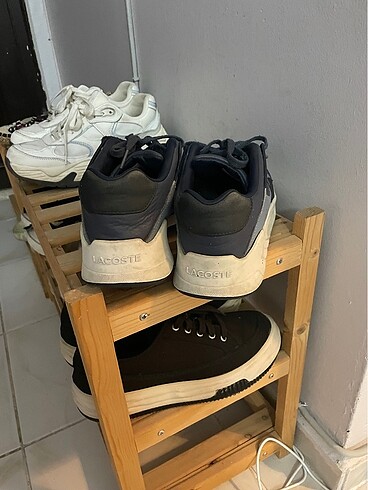 38 Beden lacivert Renk Orijinal lacoste sneaker