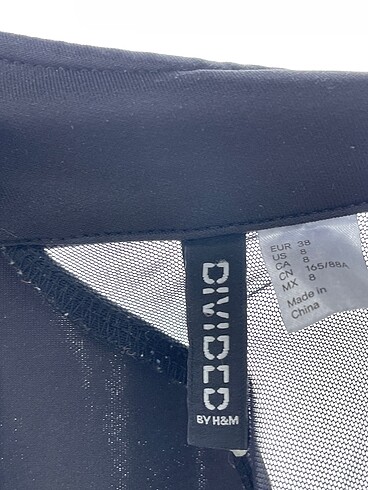 38 Beden siyah Renk H&M Kısa Elbise %70 İndirimli.