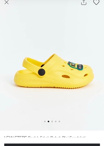 LC Waikiki Sarı Terlik sandalet