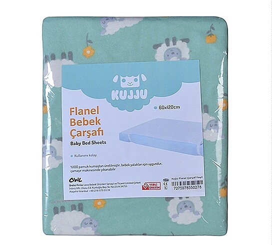 BEBEK Lastikli Çarşaf
