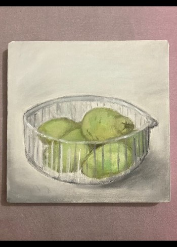 Yağlı boya tablo naturmont 20x20