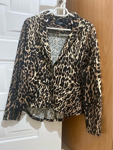 Leopar ceket